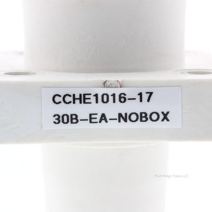 Joy Cooper 16 Series Female White Single Hole Buss Bar Panel Mount E1016-1730B