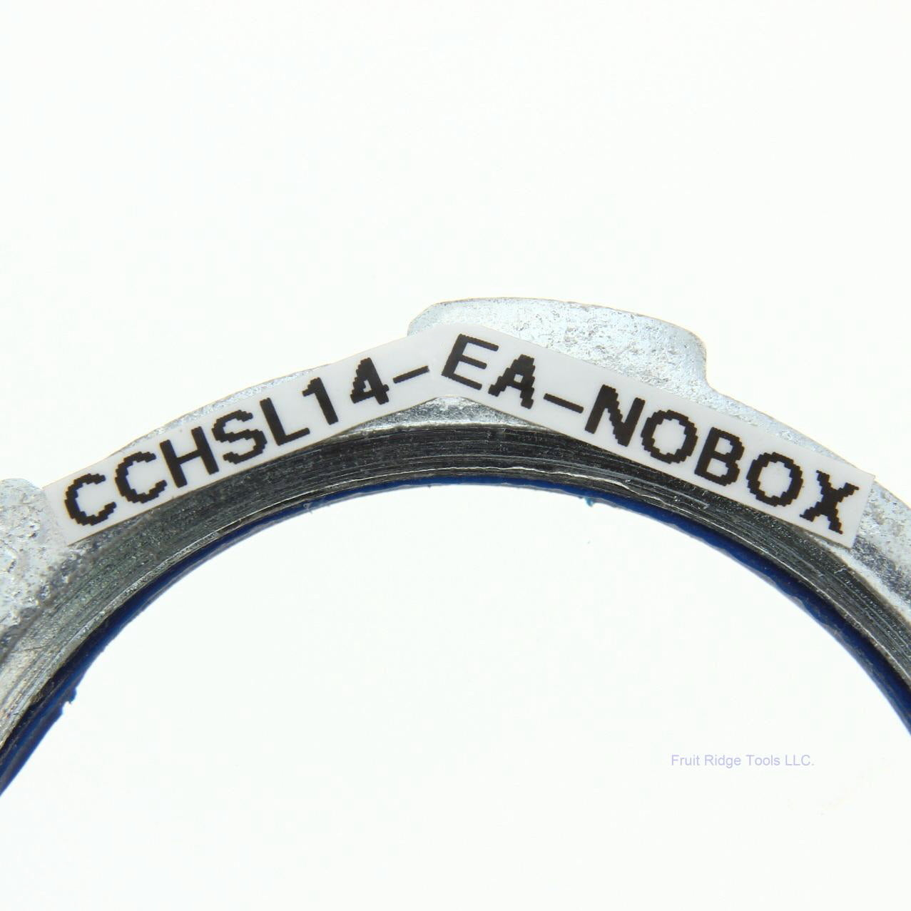 Eaton Crouse-Hinds SL144 1-1/4" Sealing Threaded Steel Locknut