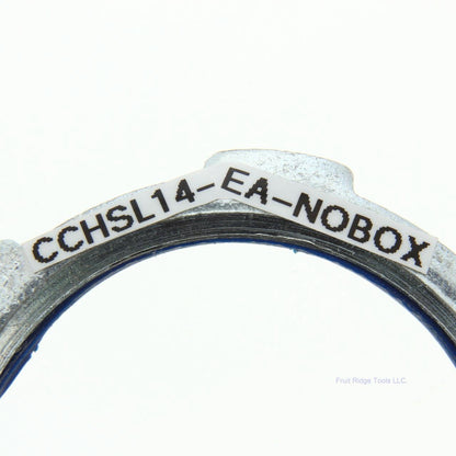 Eaton Crouse-Hinds SL144 1-1/4" Sealing Threaded Steel Locknut