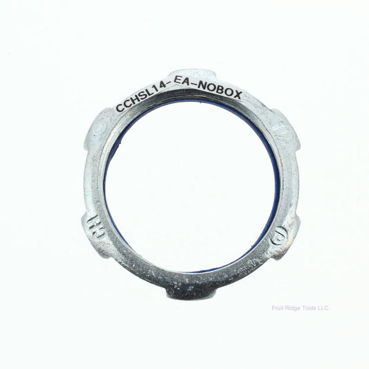 Eaton Crouse-Hinds SL144 1-1/4" Sealing Threaded Steel Locknut