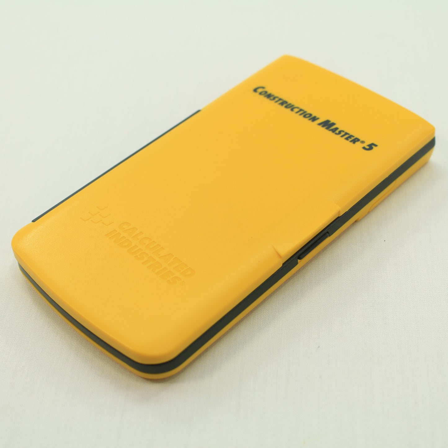 Construction Master 5 Advanced Feet-Inch-Fraction Calculator Grey & Yellow
