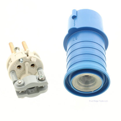 CEWE CPG216-6 Blue Pin and Sleeve Connector Plug 16A 220-250V 6H IP44 Bulk