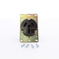 Challenger 3652 Brown Flush Mount Power Receptacle 3P3W NEMA 10-50R 50A 125/250V