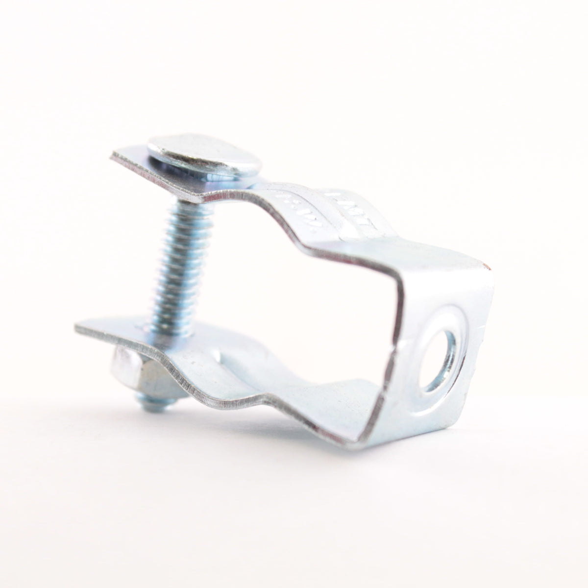 Conduit CH050B Silver Hanger Zinc Plated Steel With Nut & Bolt Metal Pipe Clamp