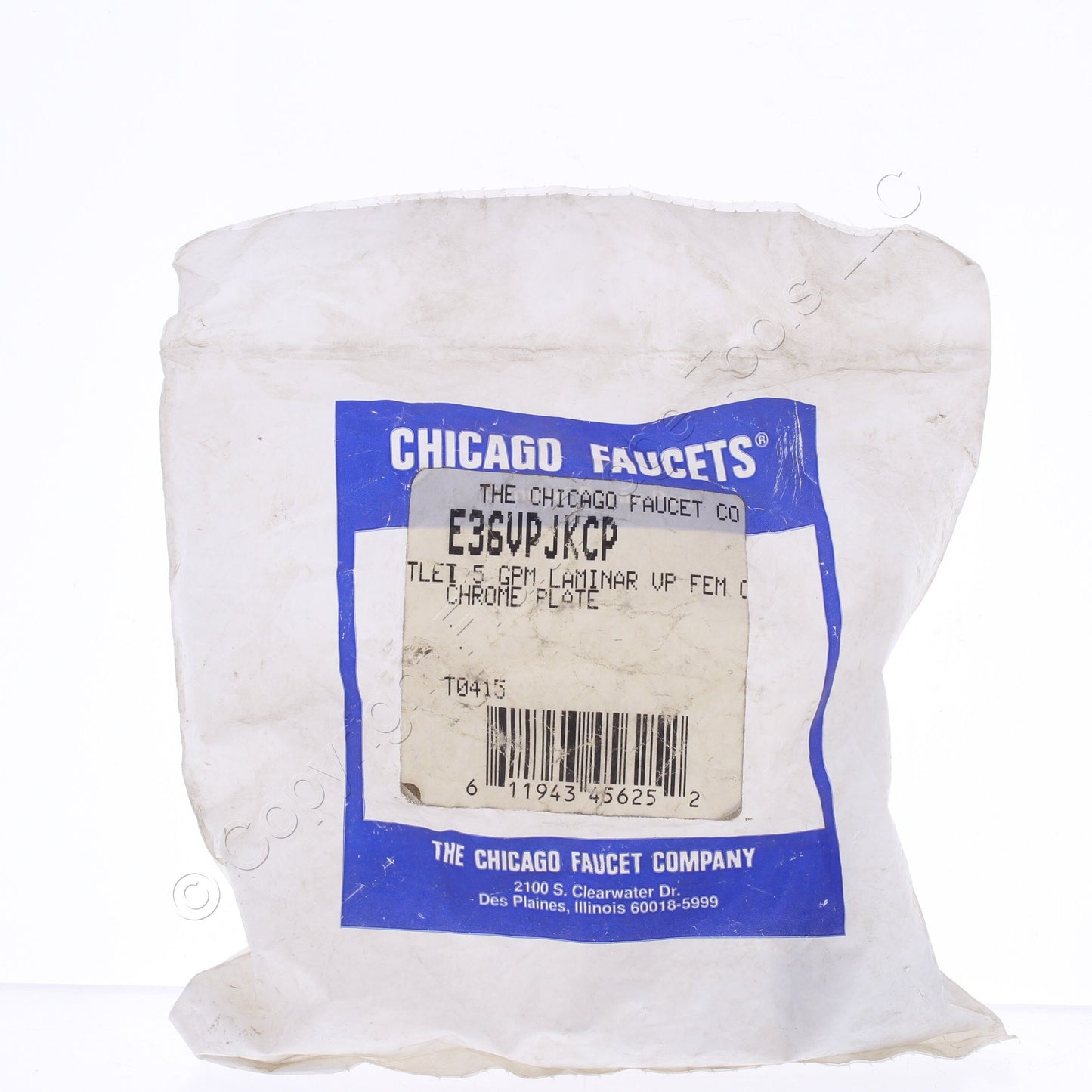 Chicago Faucets E36VPJKCP 1.5 GPM Laminar Outlets Flow Aerator