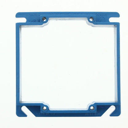 Carlon Blue 4" Non-Metallic Single Gang Square ENT Box ExtEnder 1/2" Raised A420