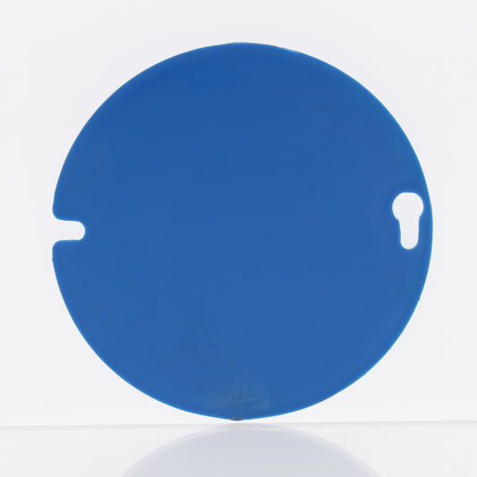 Carlon Blue A470 4" Blank Cover Non-Metallic for Round Octagon Ceiling Box
