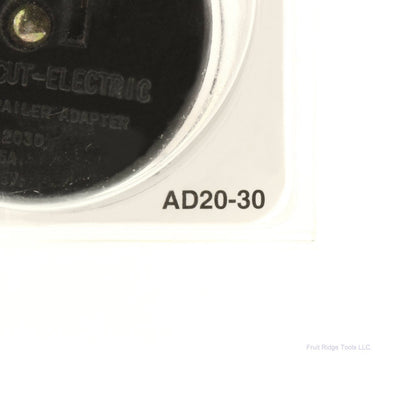 Connecticut AD20-30 Black Electric Recreational Vehicle -Rv Power Adapter 20/30A