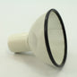 Cooper Lighting HALO White Track Light Perforated Metal ShadeCover L-4091-P