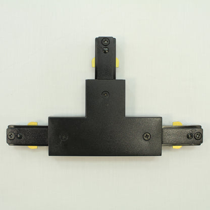 Cooper Lighting HALO LAZER Matte Black Left Hand Track T-Connector LZR213LMB