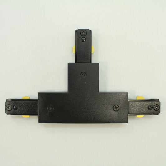 Cooper Lighting HALO LAZER Matte Black Left Hand Track T-Connector LZR213LMB