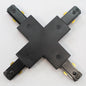 Halo Lighting LZR214MB Black Lazer Track X-Connector 4-Track Joiner