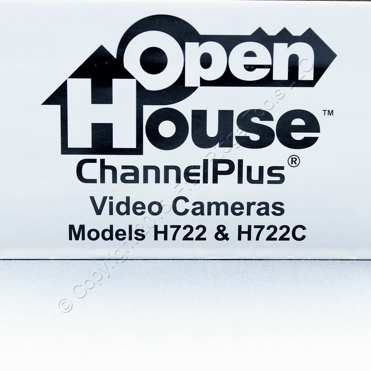 Open House Black & White Picture Weather Resistant Surveillance Camera Cat5 H722