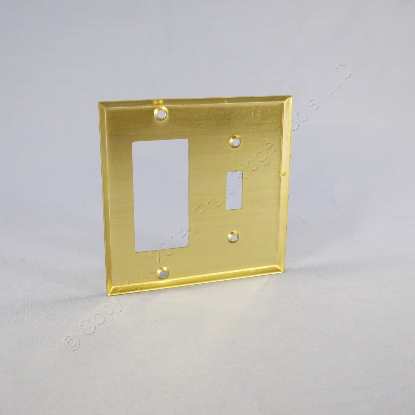 Creative Accents 9BS126 Polished Brass Switch GFCI Cover Decorator Wallplate