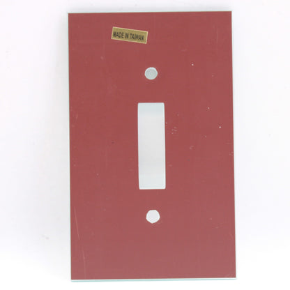 Creative Accents 9MC101 Glass Mirror 1-Gang Toggle Switch Wallplate Cover Plate
