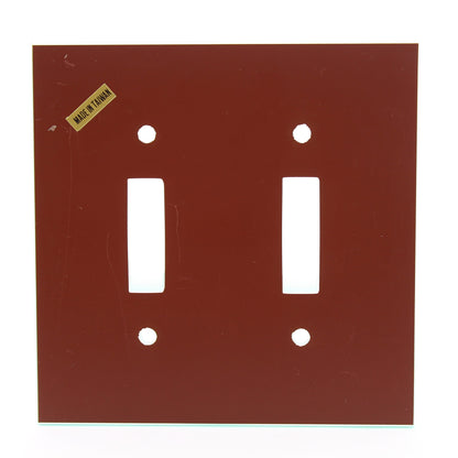 Creative Accents 9MC102 Accents 2-GANG Beveled Glass Mirror Switch Wall Plate