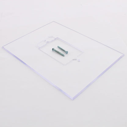 Creative Accents 9PP101 Accents Clear Wall Protector Plate For Any 1G Wallplate