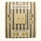 Creative Accents 9PP102 Clear 2-Gang Toggle Plastic Standard Wallplate Cover