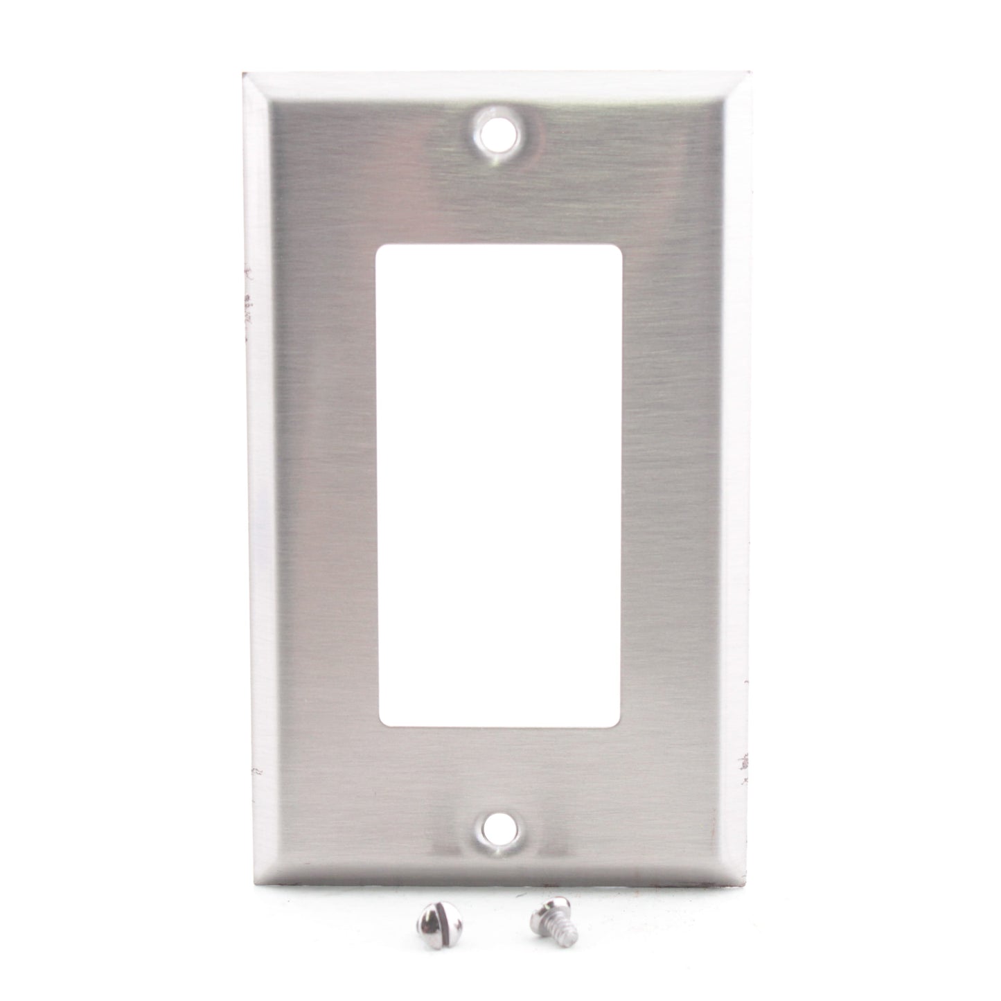 Creative Accents 9PT1117 Stainless Steel 1-Gang Toggle Switch Wallplate Cover