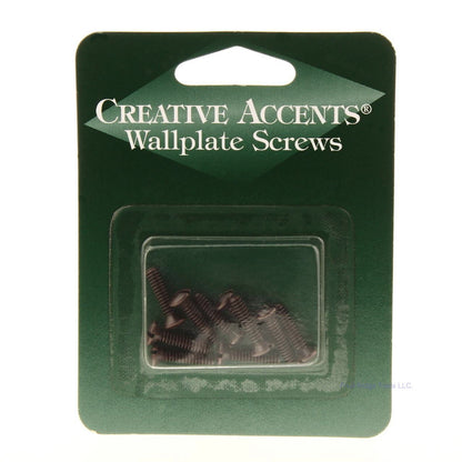 Creative Accents 9SA010 Brass Plated Steel Standard Wallplate Covers 10-pack