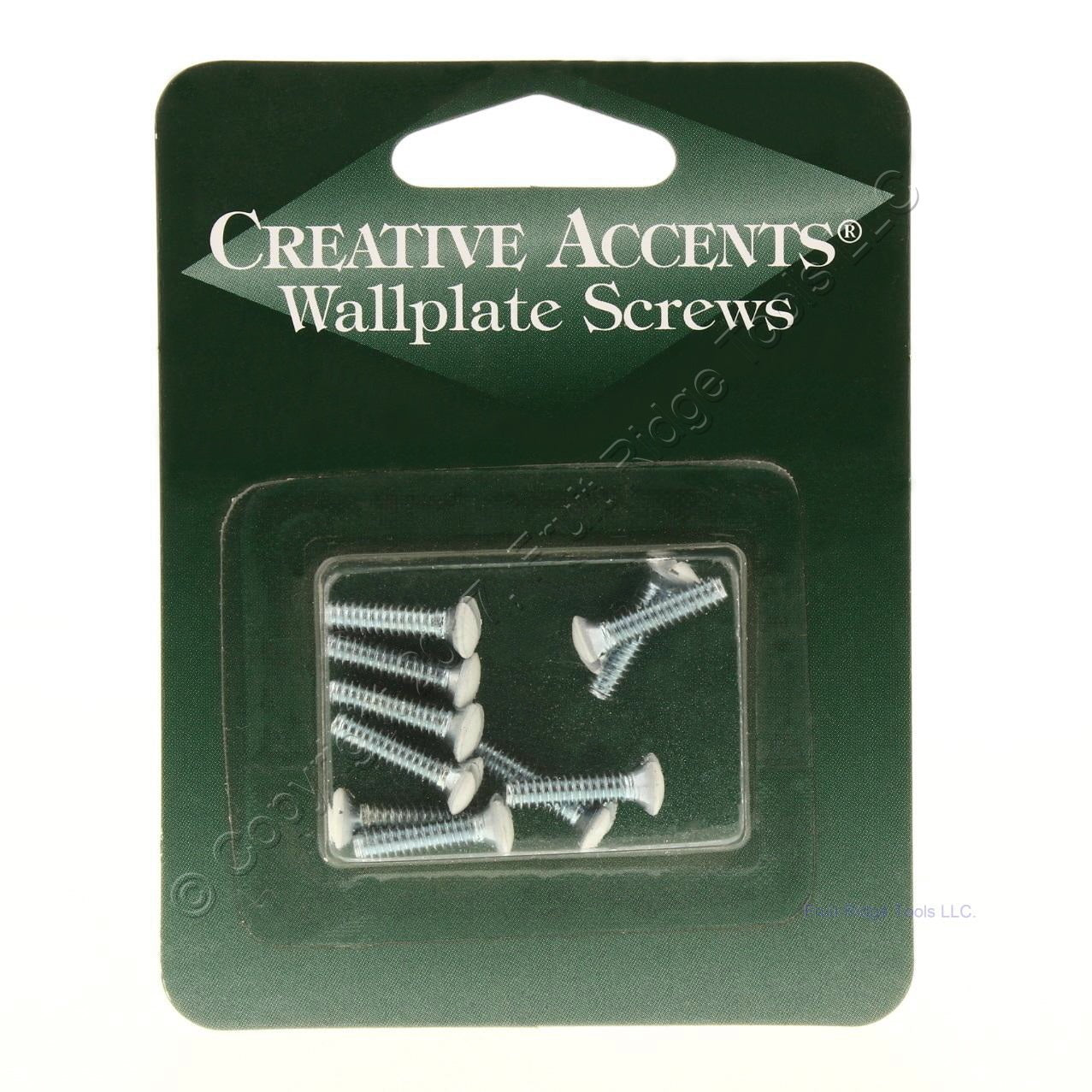 Creative Accents 9SW010 White Painted Steel Standard Wallplate Covers 10-pack