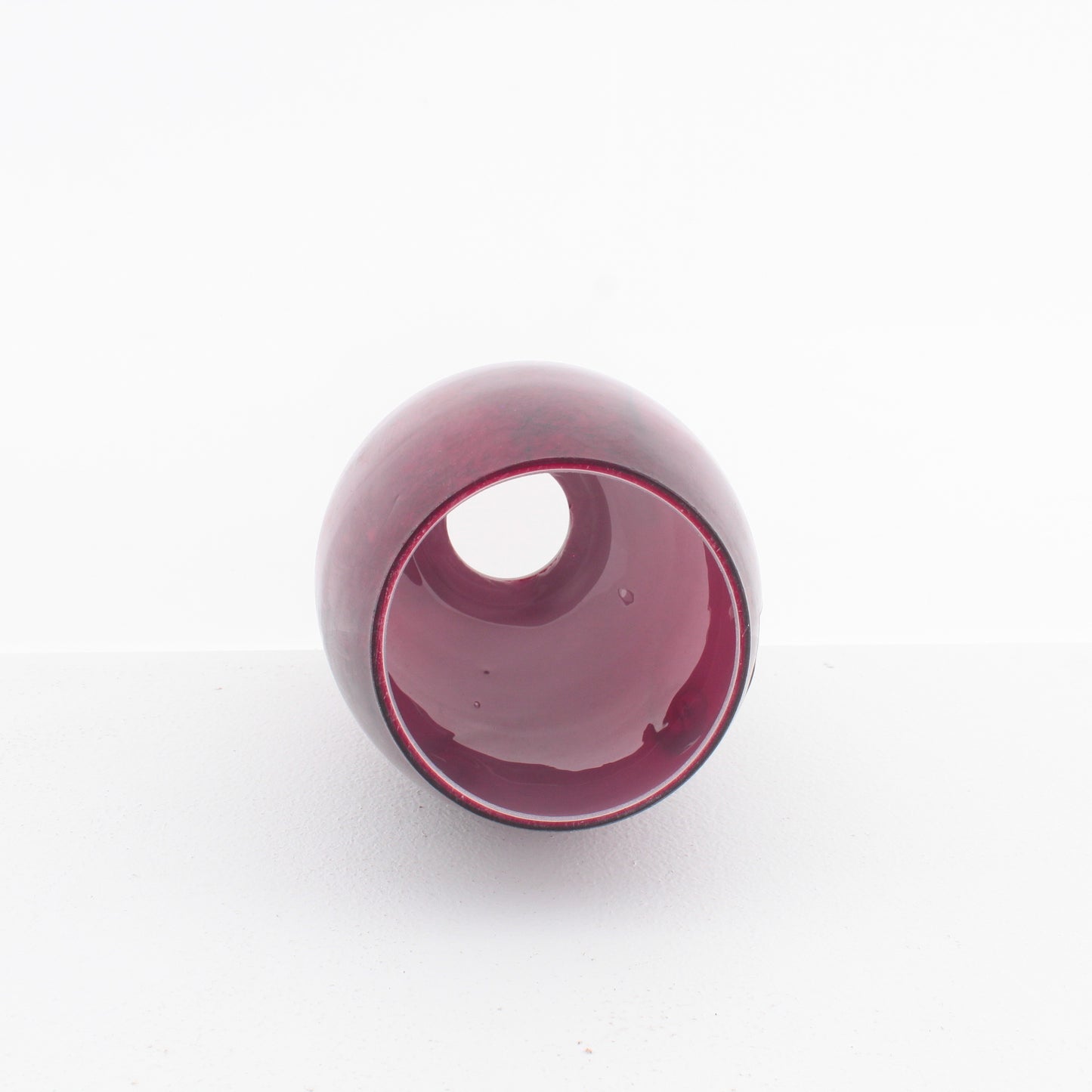 Craftmade N885BC Black Cherry Mini Pendant Art Glass Shade 4.75"x4.75"x7.25"