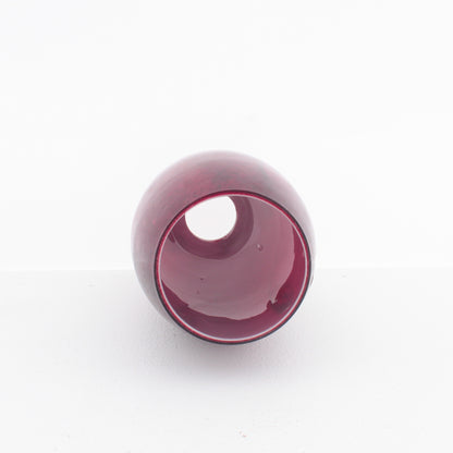 Craftmade N885BC Black Cherry Mini Pendant Art Glass Shade 4.75"x4.75"x7.25"