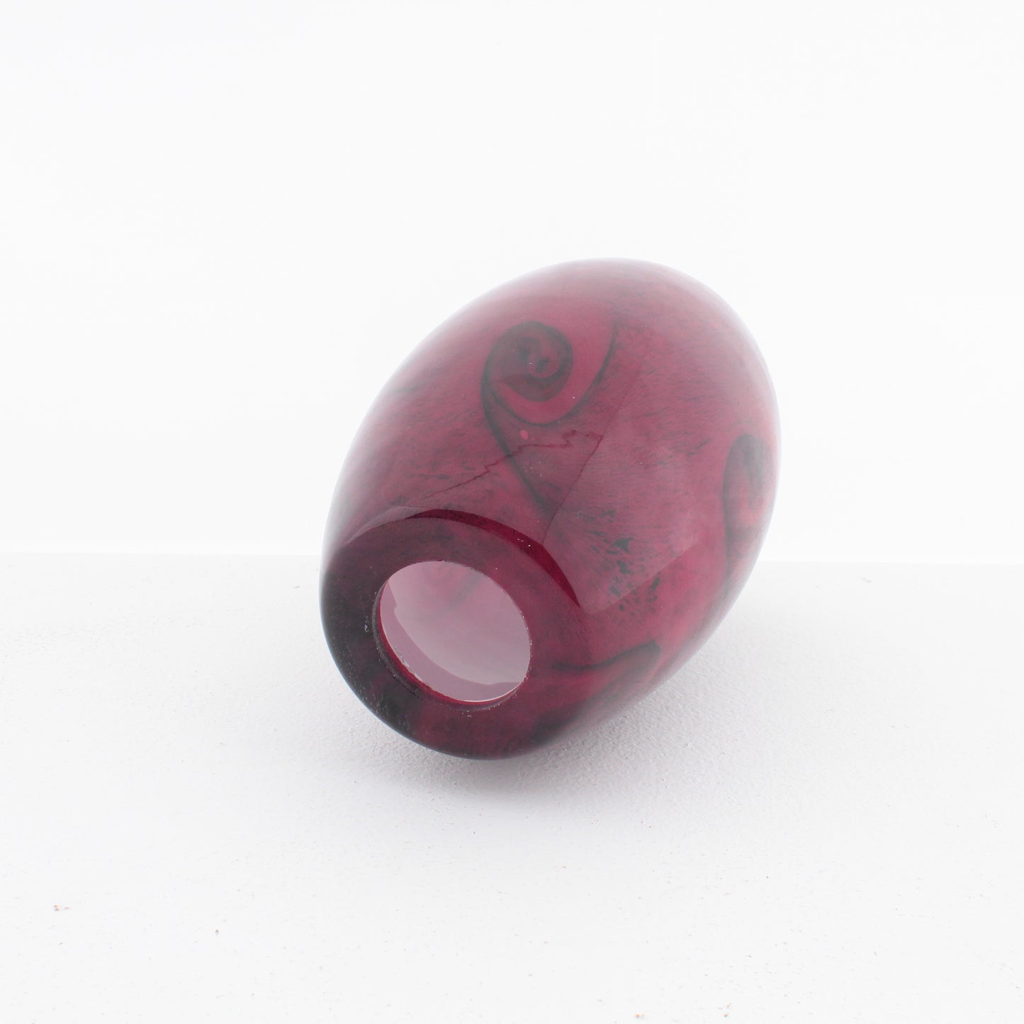 Craftmade N885BC Black Cherry Mini Pendant Art Glass Shade 4.75"x4.75"x7.25"