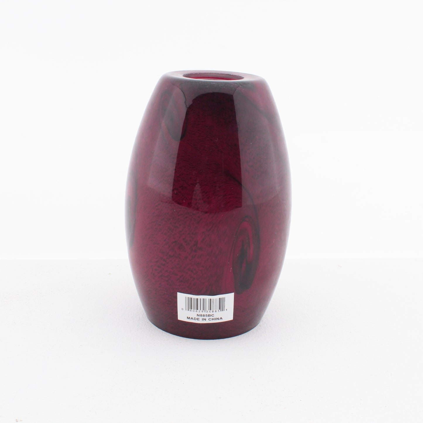 Craftmade N885BC Black Cherry Mini Pendant Art Glass Shade 4.75"x4.75"x7.25"