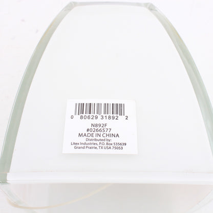 Craftmade N892F Frosted White Bell Mini Pendant Glass Lamp Light Shade 6"hx4.5"w