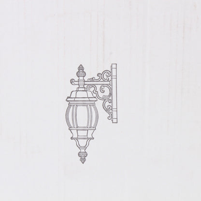 Craftmade Z324-RT Rust French Style 22" 1 Light Outdoor Wall Sconce