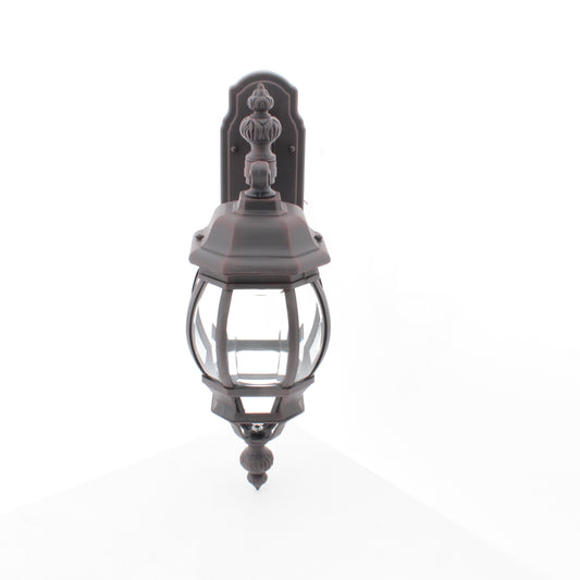 Craftmade Z324-RT Rust French Style 22" 1 Light Outdoor Wall Sconce
