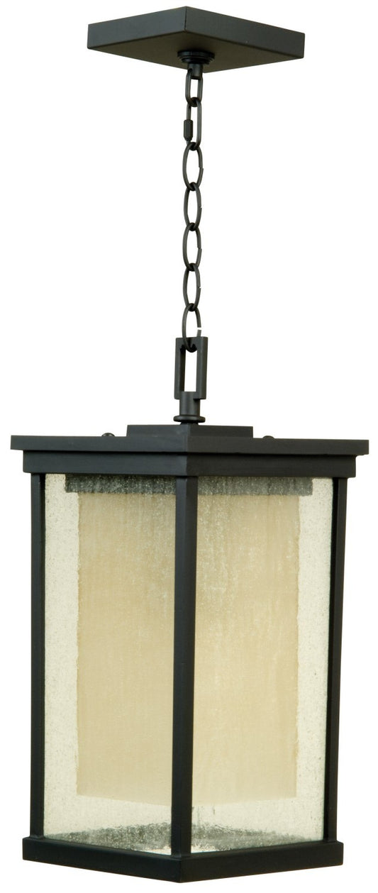 Craftmade 1-Light Oiled Bronze 16"H x 8"W Riviera Outdoor Pendant 100W Z3721-OBO