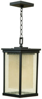 Craftmade 1-Light Oiled Bronze 16"H x 8"W Riviera Outdoor Pendant 100W Z3721-OBO