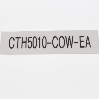 Cheetah 5010C-C0W White 2-Port Keystone Jack Wallplate Insert 1-Gang