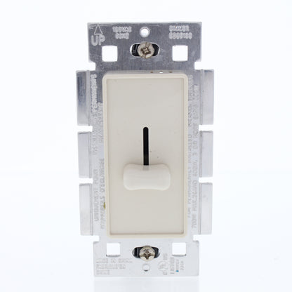 60HZ Light Almond Cheetah 6090-LA 700-Watt Slide Dimmer Single Pole 120VAC