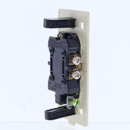 Cheetah 7000-C0I Ivory Outlet Duplex Straight Blade Receptacle 15A 125V