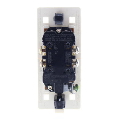 Cheetah 7020-CT Snap-In White Outlet Receptacle 15A 125V