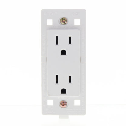 Cheetah White Outlet Receptacle 15A 125V 7020-CW