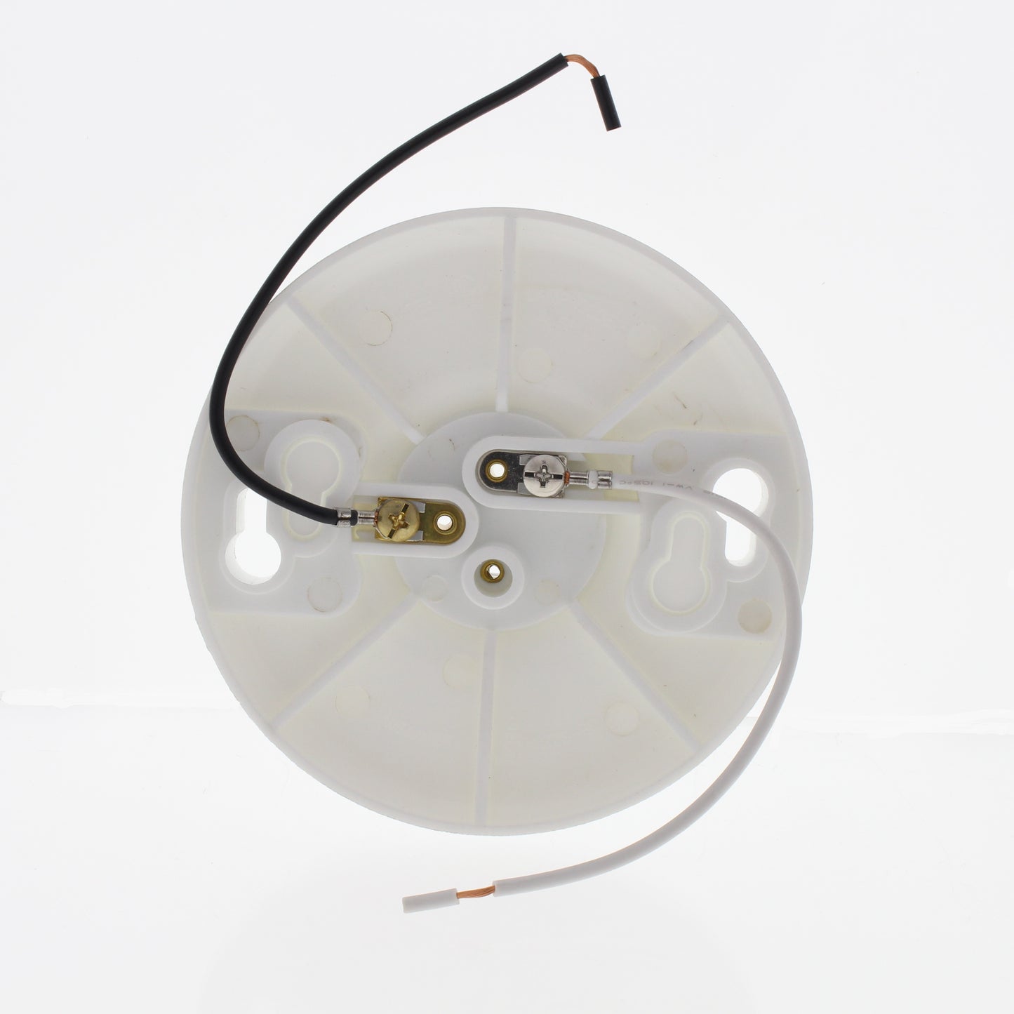 Cheetah White Keyless Plastic Ceiling Lampholder Medium Base CSKL10