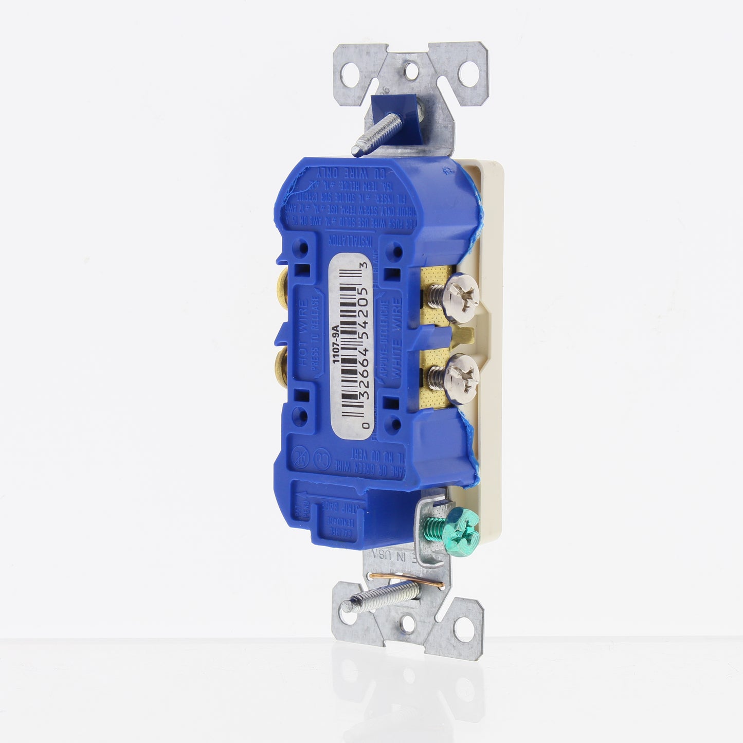 10 Cooper Almond Decorator Outlet Duplex Receptacles Nema 5-15R 15A 125V 1107-9A