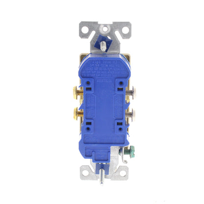 Cooper 1107V Ivory Residential Decorator Receptacle Duplex Outlet 15A 125V 5-15R