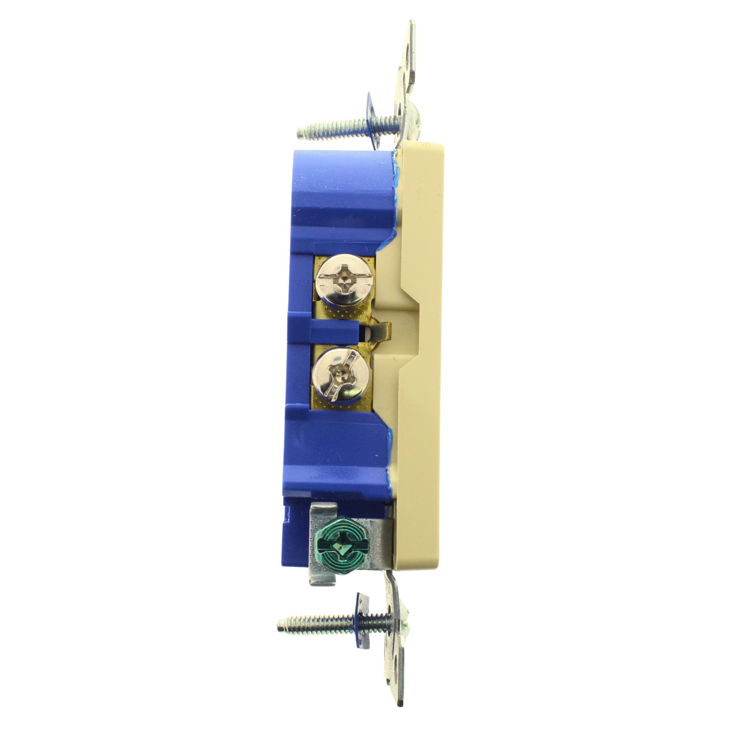 Cooper 1107V Ivory Residential Decorator Receptacle Duplex Outlet 15A 125V 5-15R