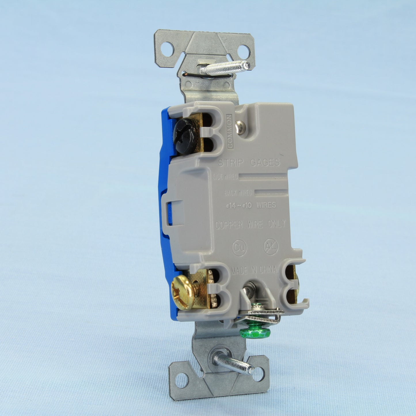 Cooper 1203BK Black Commercial Grade 3-Way Toggle Light Switch 15A 120/277V B&S
