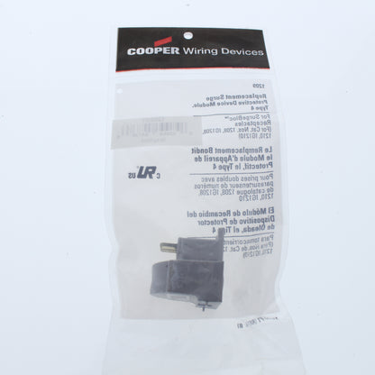 Cooper Gray TVSS SurgeBloc Module G Replacement Surge Receptacle Outlet 1209GY