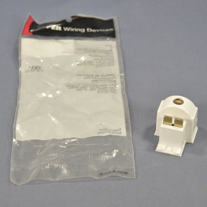 Cooper 1209W White TVSS SurgeBLoc Receptacle Replacement Module Surge Outlet