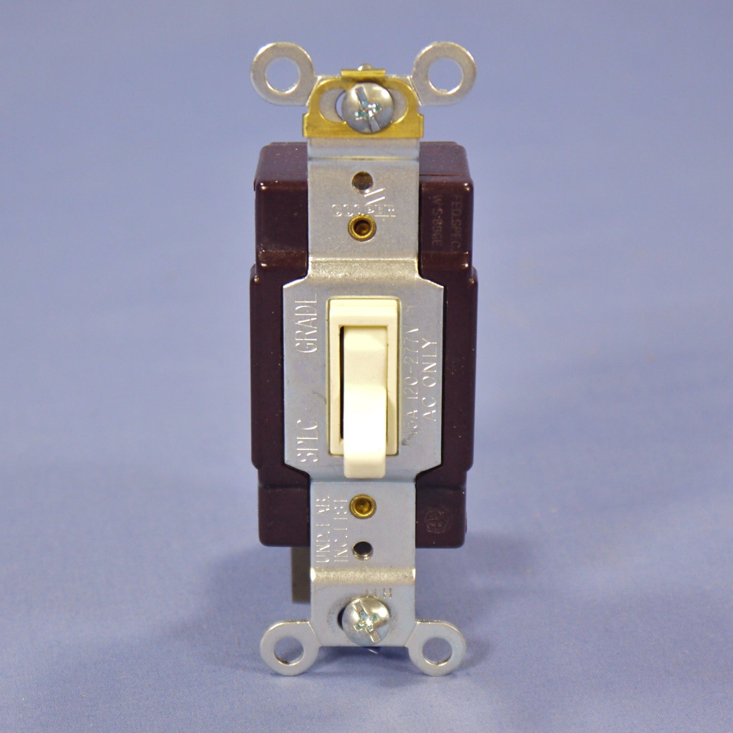 Cooper Wiring 1242-7A Almond 4-Way Toggle Wall Light Switch 15A 120/277V Boxed