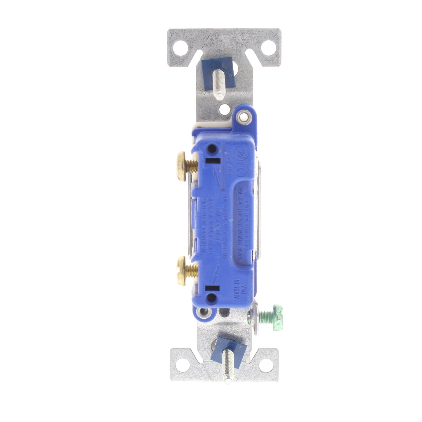 Cooper Lt Almond Toggle Wall Light Switch Single Pole 15A Bulk 1301-7LA