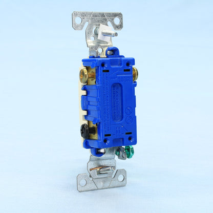 Cooper Single Pole Toggle Light Switch Auto Grounding 3-Way 15A 120V AL 1303-9A