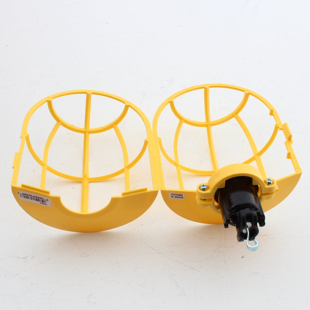 8pcs Cooper Wiring Hook Mounting Nylon Medium Yellow Lamp Holder Guards 1466Y